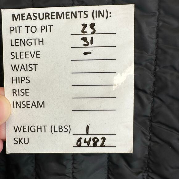 Perry Ellis Black Puffer Knit Fully Lined Stand Up Collar Vest Mens Size XL - Picture 13 of 13